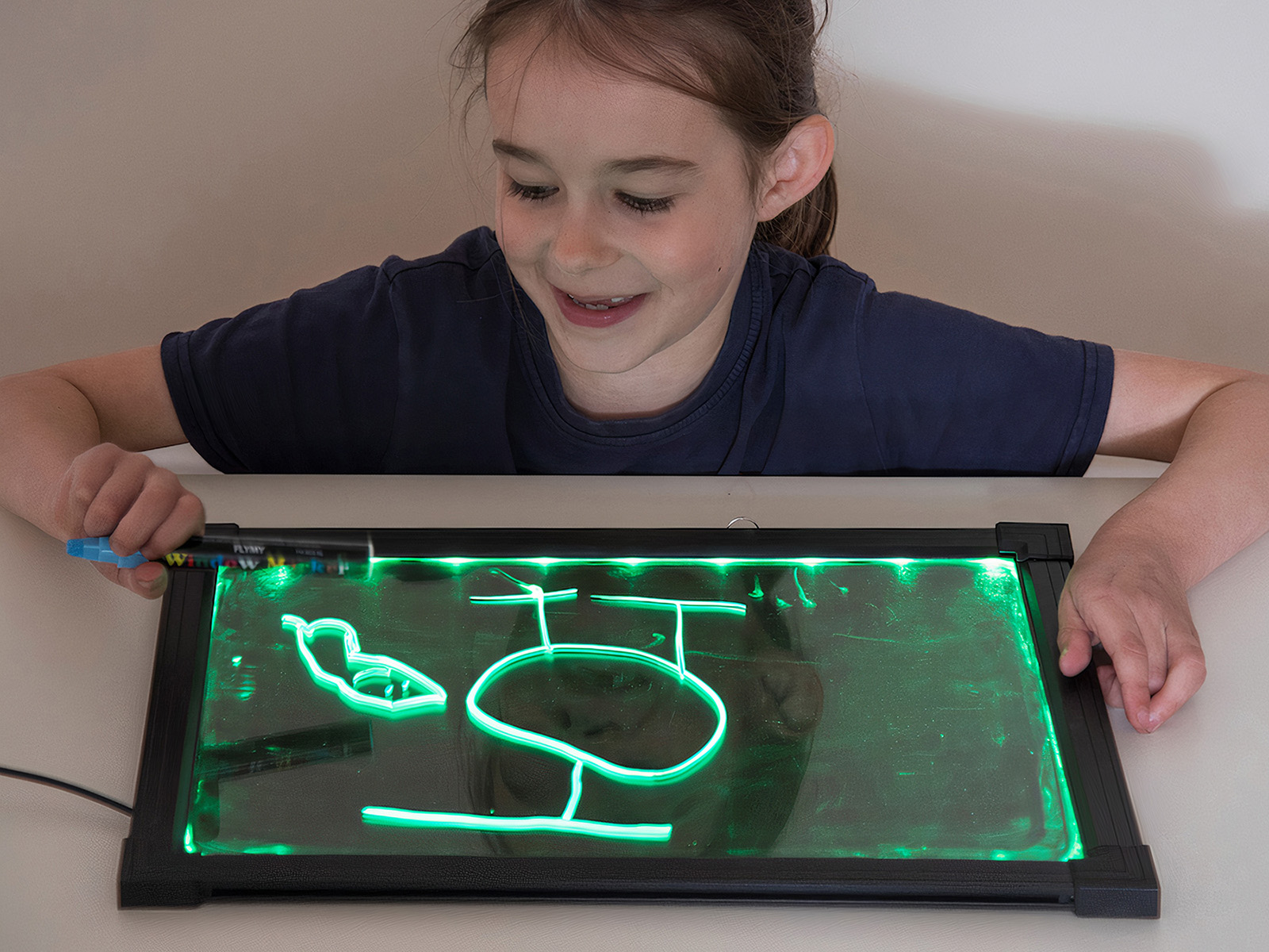 Luminous LED writing board