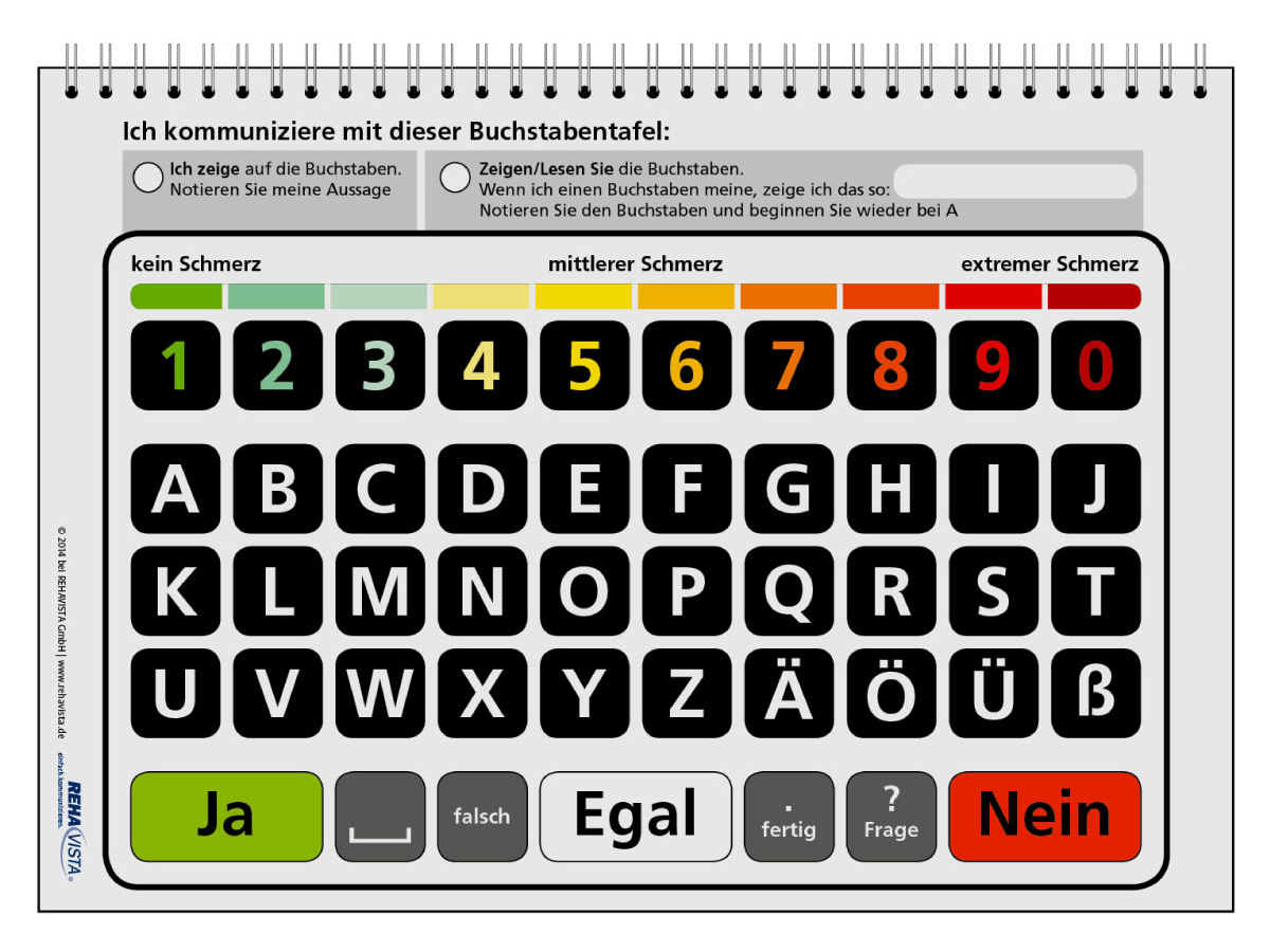 Communication board set clinic