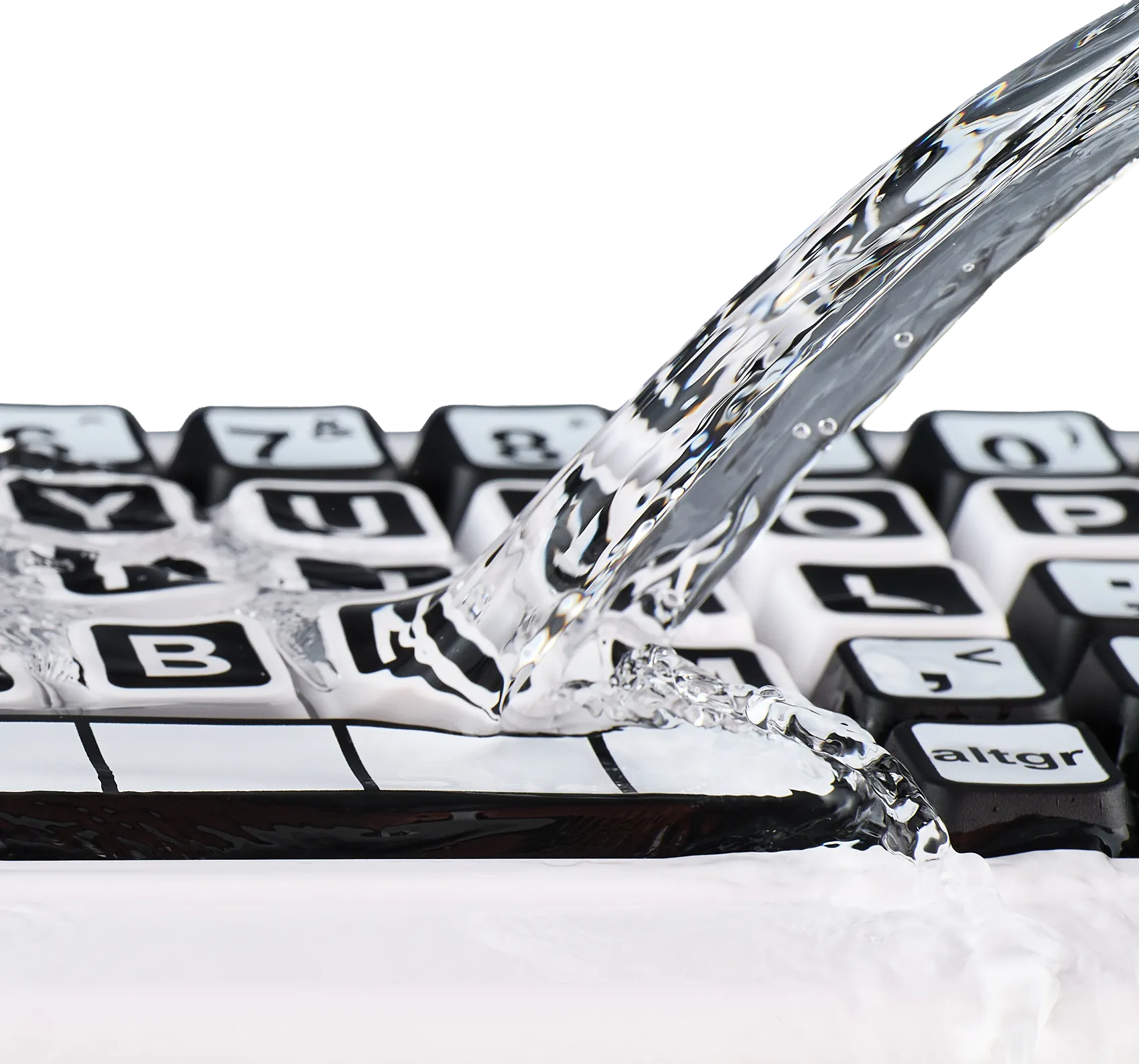 Clevy Tastatur 3 Contrast (Bluetooth & USB)