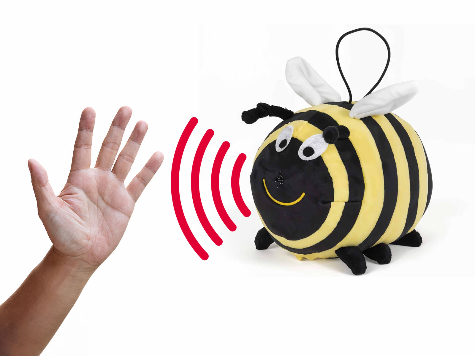 Chatter Chums Motion Sensor Bees 6pk