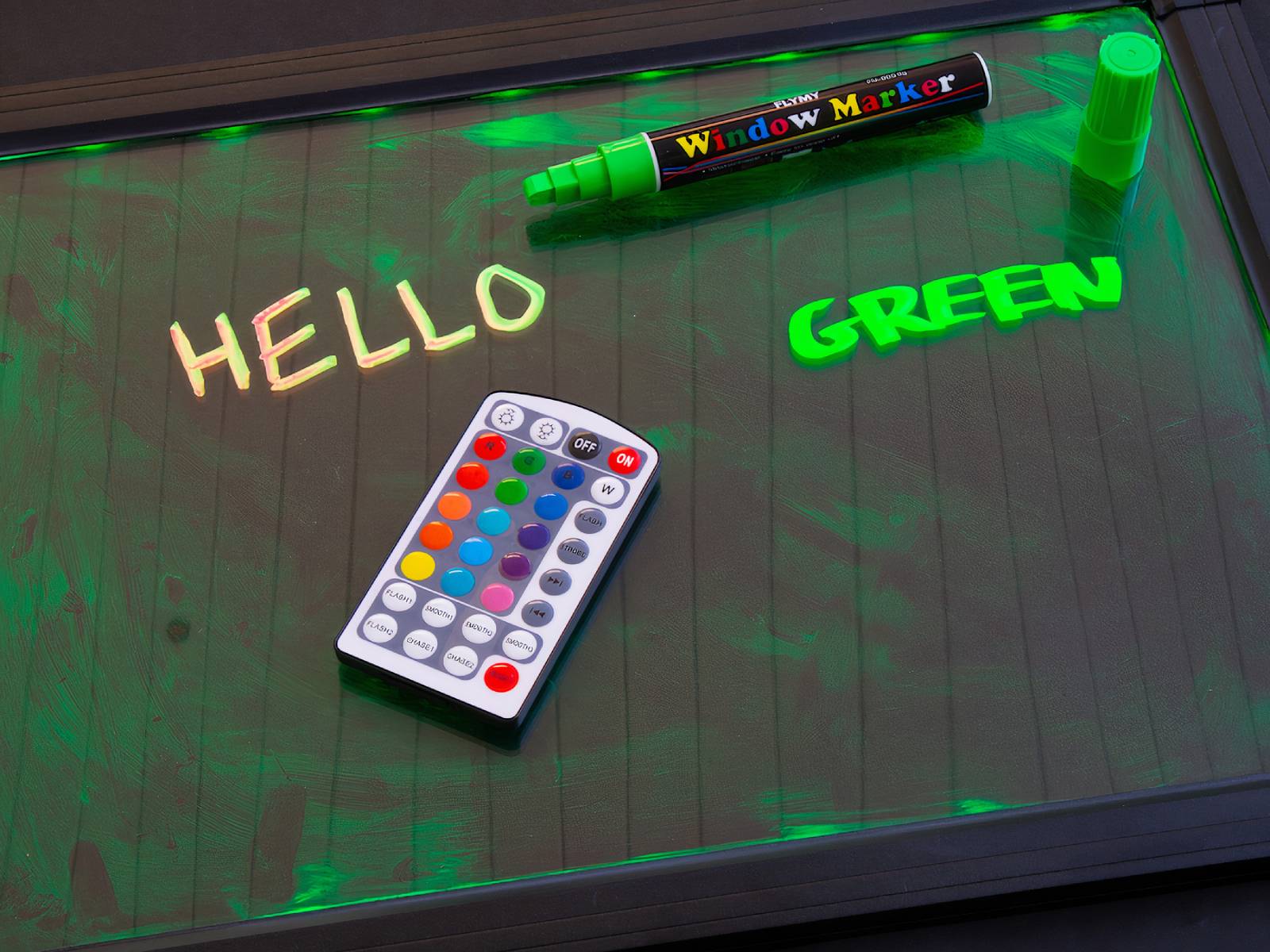 Luminous LED writing board
