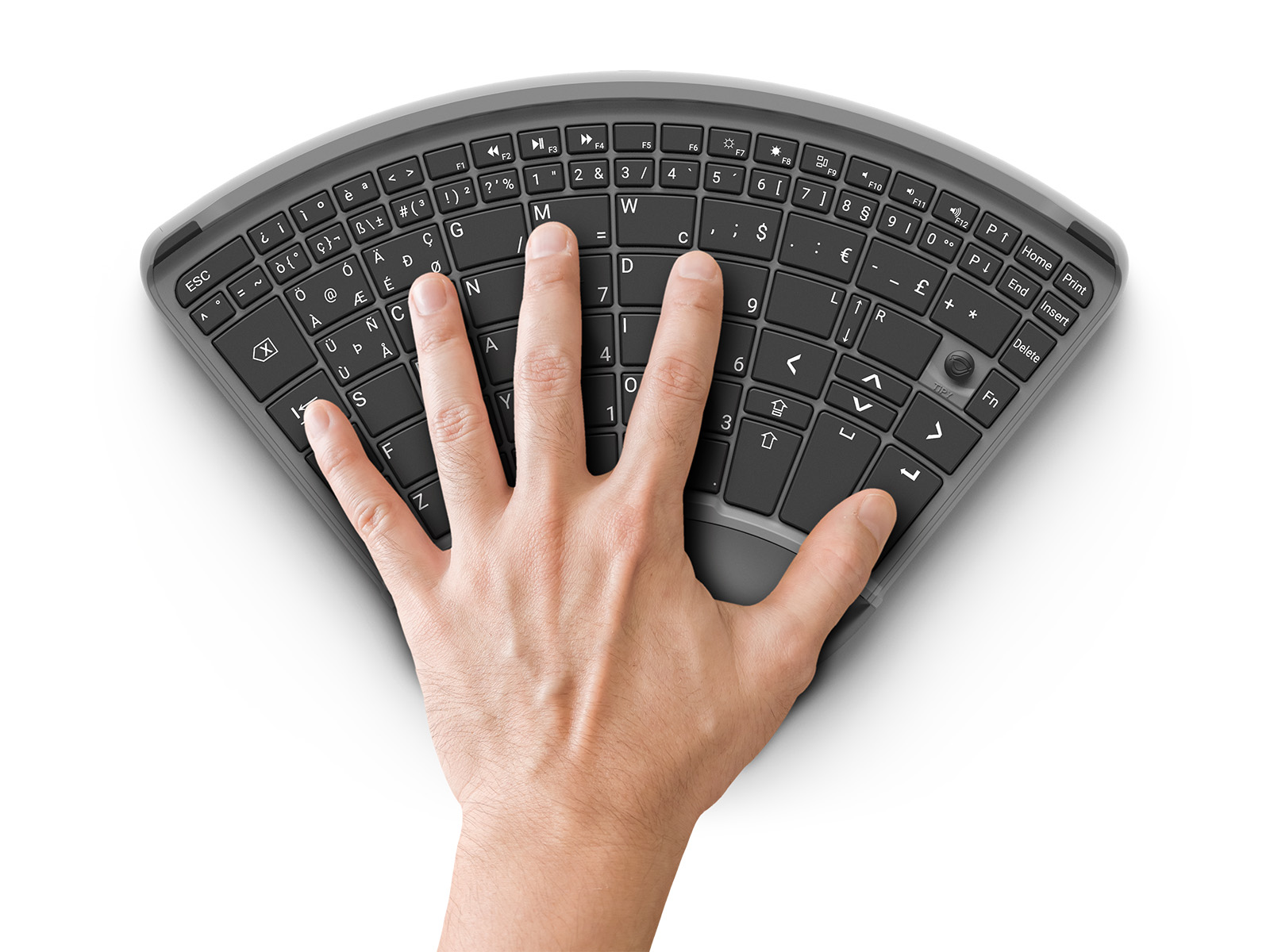 TiPY Keyboard - Einhandtastatur