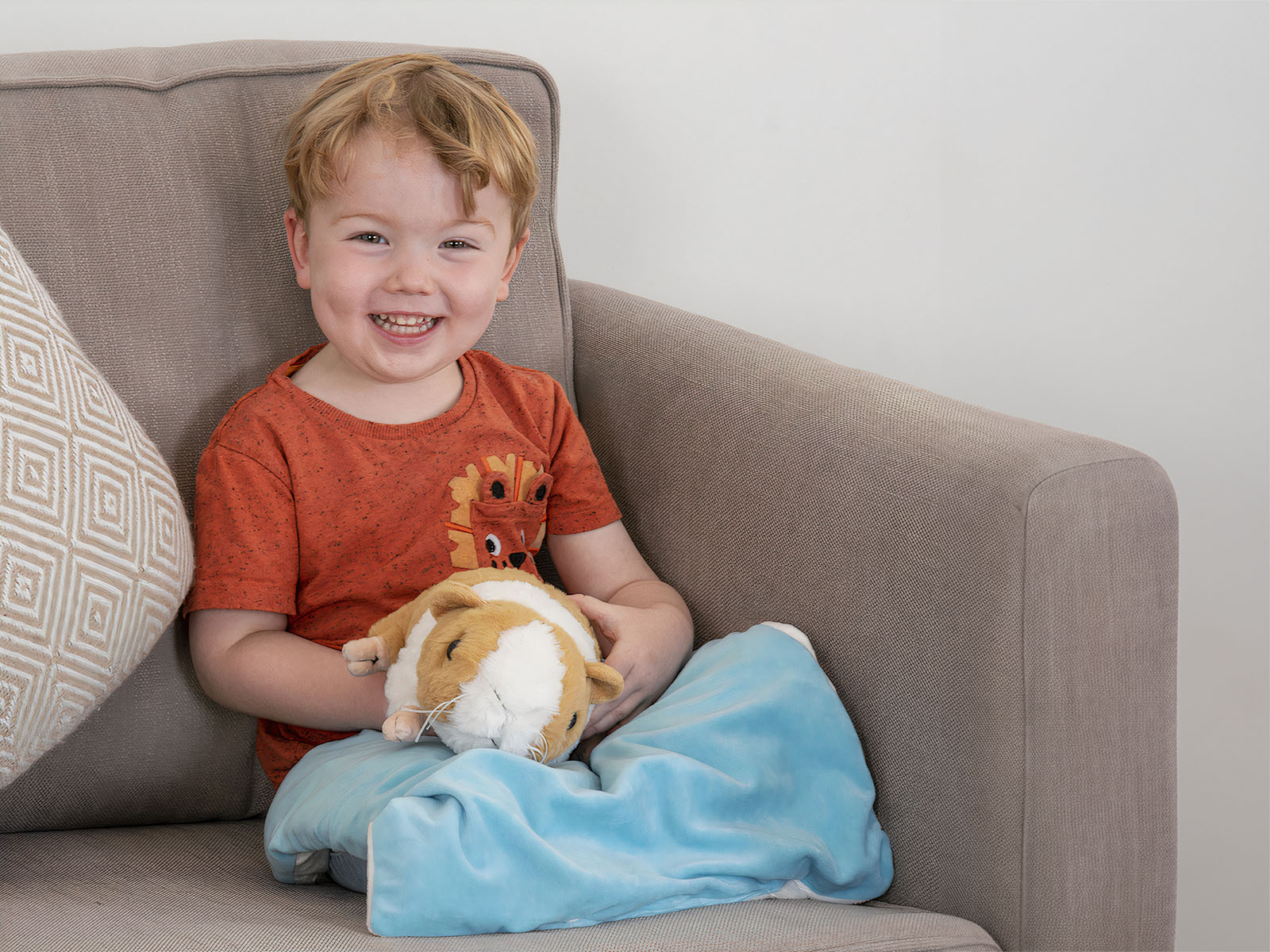 Vibrating Weighted Lap Buddy - Guinea Pig
