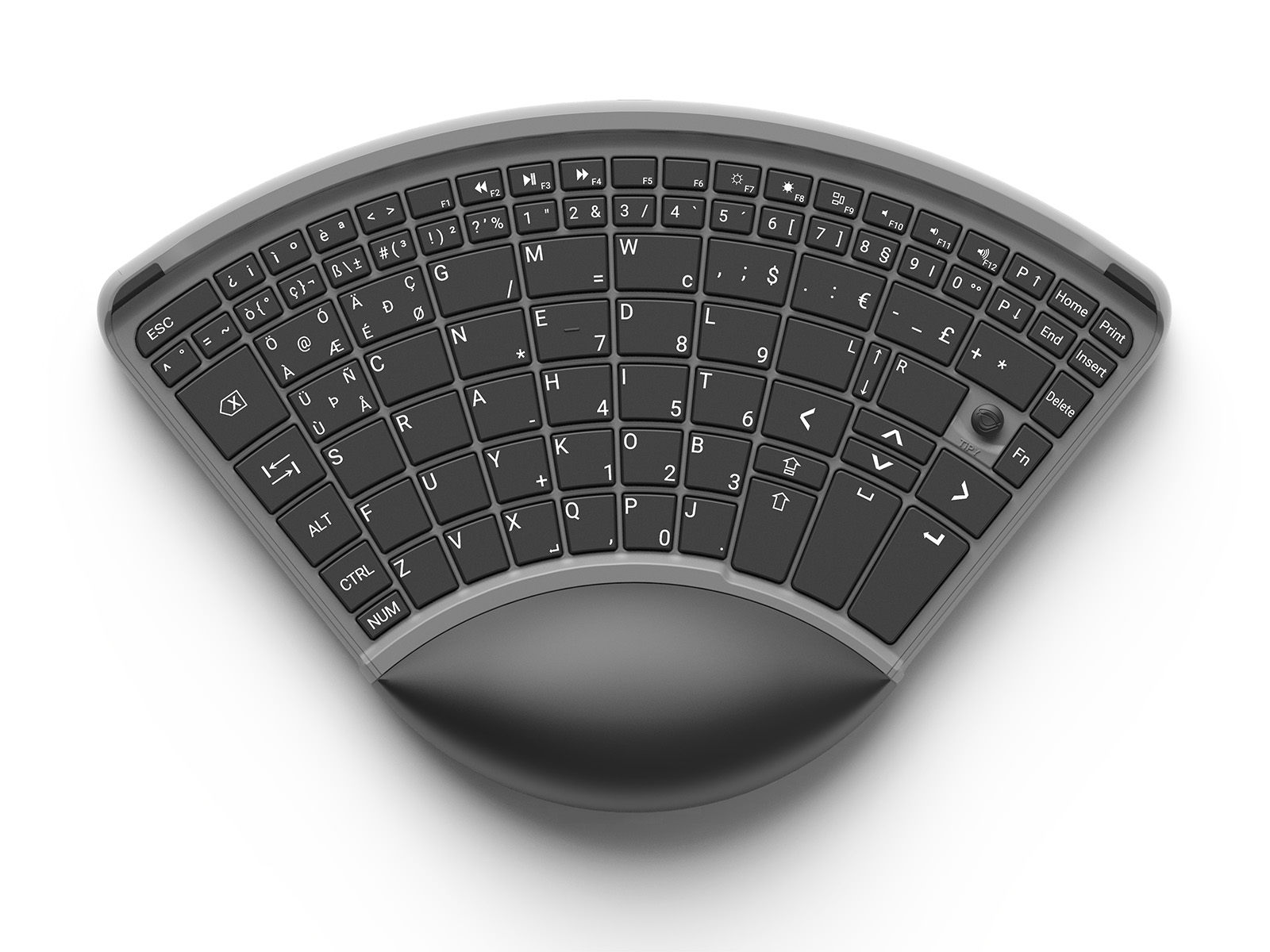 TiPY Keyboard - Einhandtastatur