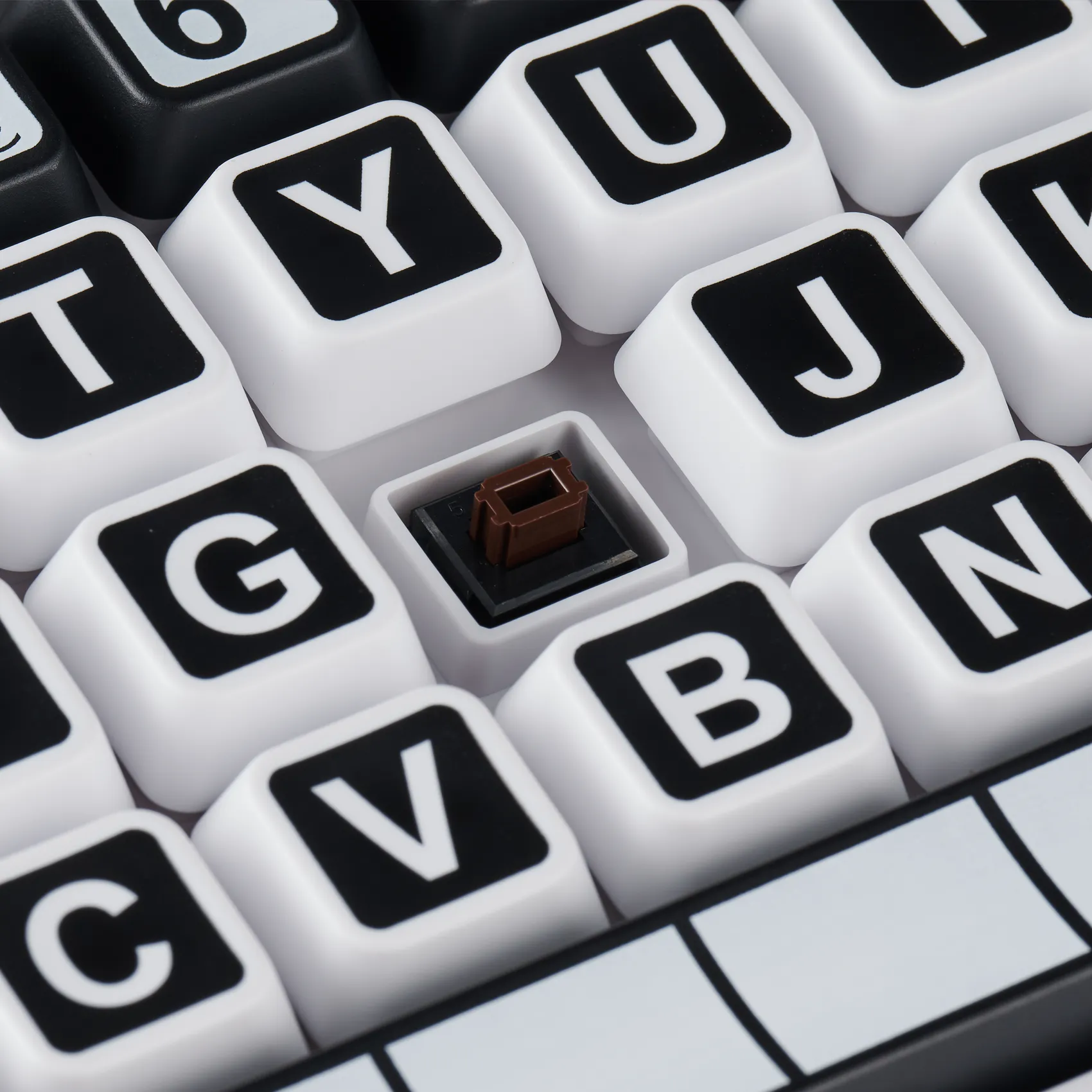 Clevy Tastatur 3 Contrast (Bluetooth & USB)