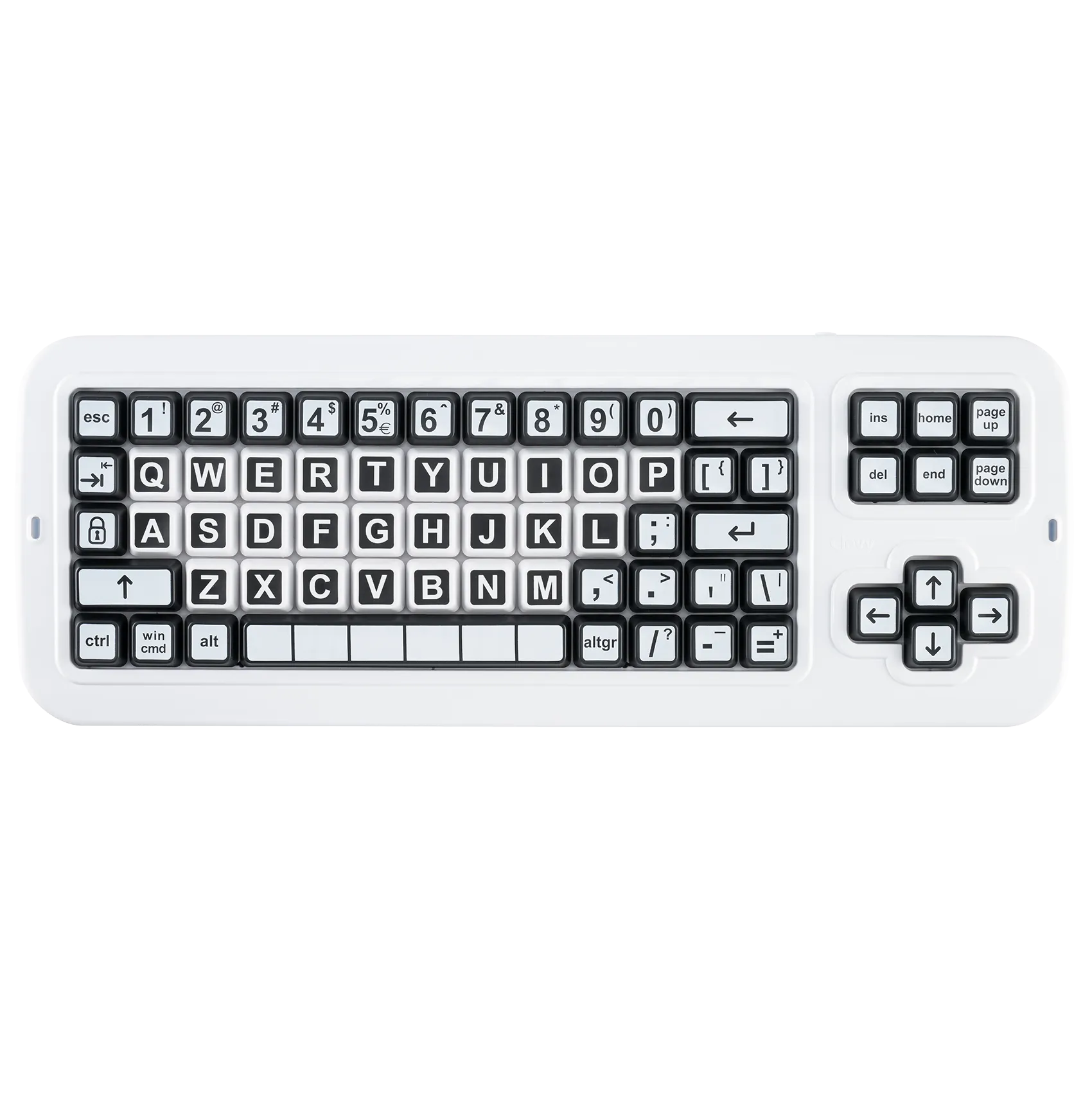 Clevy Tastatur 3 Contrast (Bluetooth & USB)