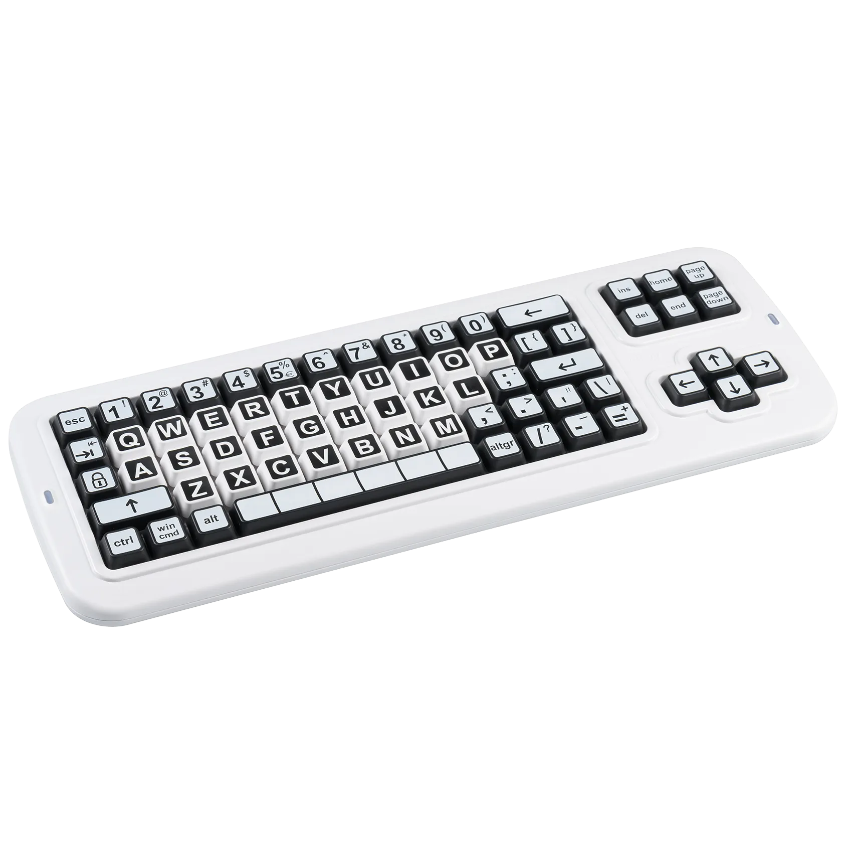Clevy Tastatur 3 Contrast (Bluetooth & USB)