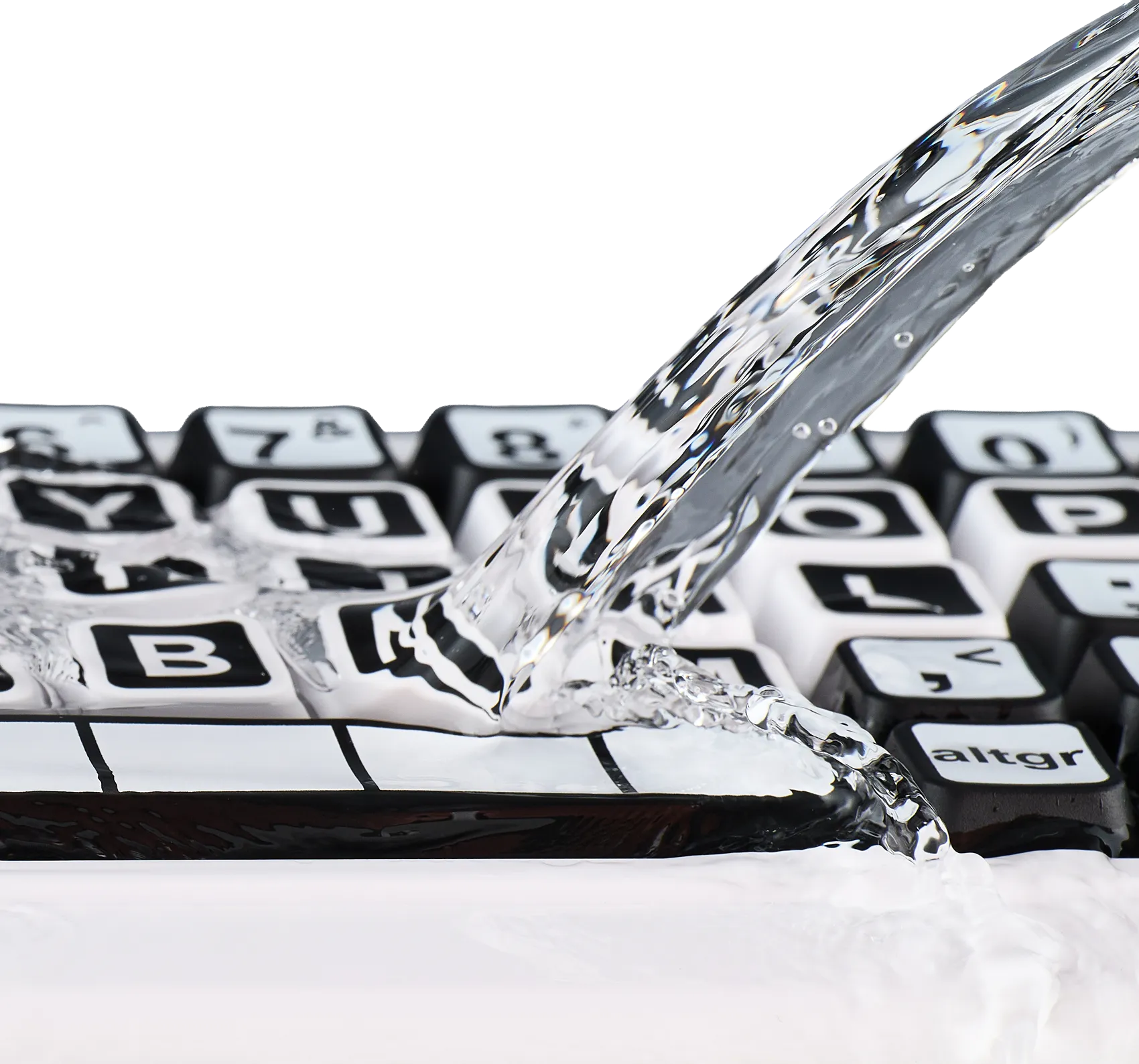 Clevy Tastatur 3 Contrast (Bluetooth & USB)